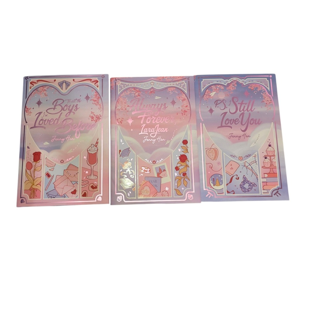 Jenny Han To All the Boys I've Loved Before Trilogy FairyLoot Signed Exclusive